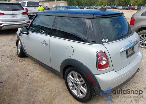 2012 Mini Cooper из США, поврежденный, VIN WMWSU3C57CT255749